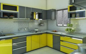 Best L shape modular kitchen in Patna